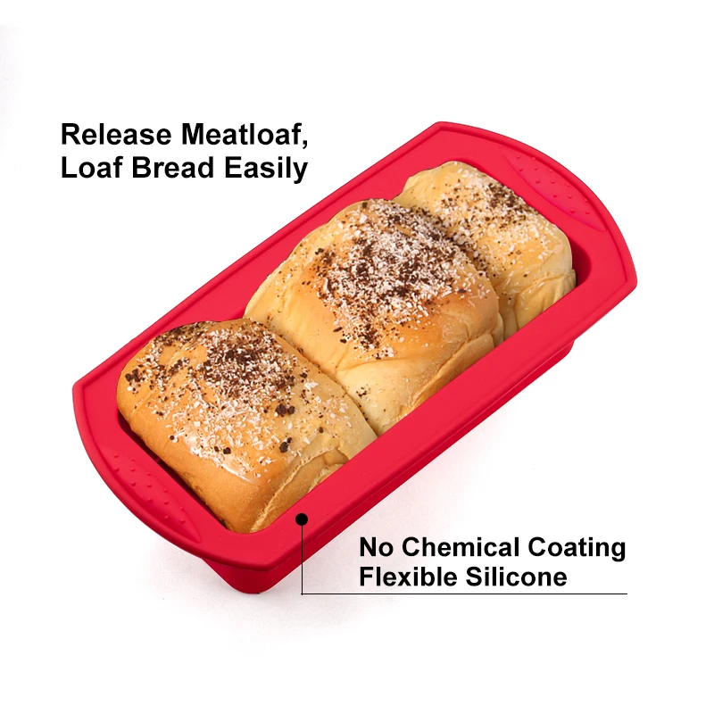 1pc Loaf Pan Mould Rectangle Toast Bread Cake Mold Carbon Steel Pastry Kitchen Baking Bakeware DIY Non Stick | Дом и сад