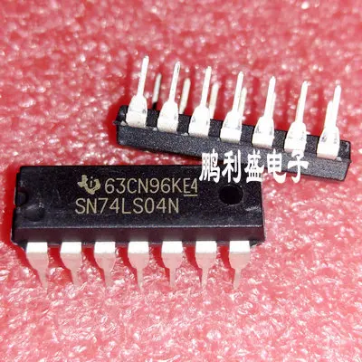 100% новый и оригинальный | SN74LS04N 74LS04N DIP14|Запасные части|