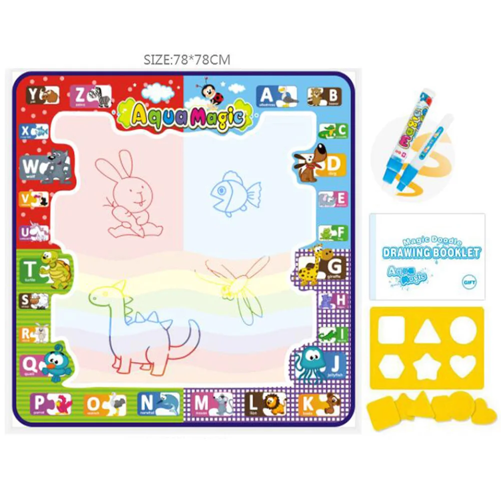

Children's painting toys graffiti blanket children's toys oversized magical magic water cloth painting clear water color graffit
