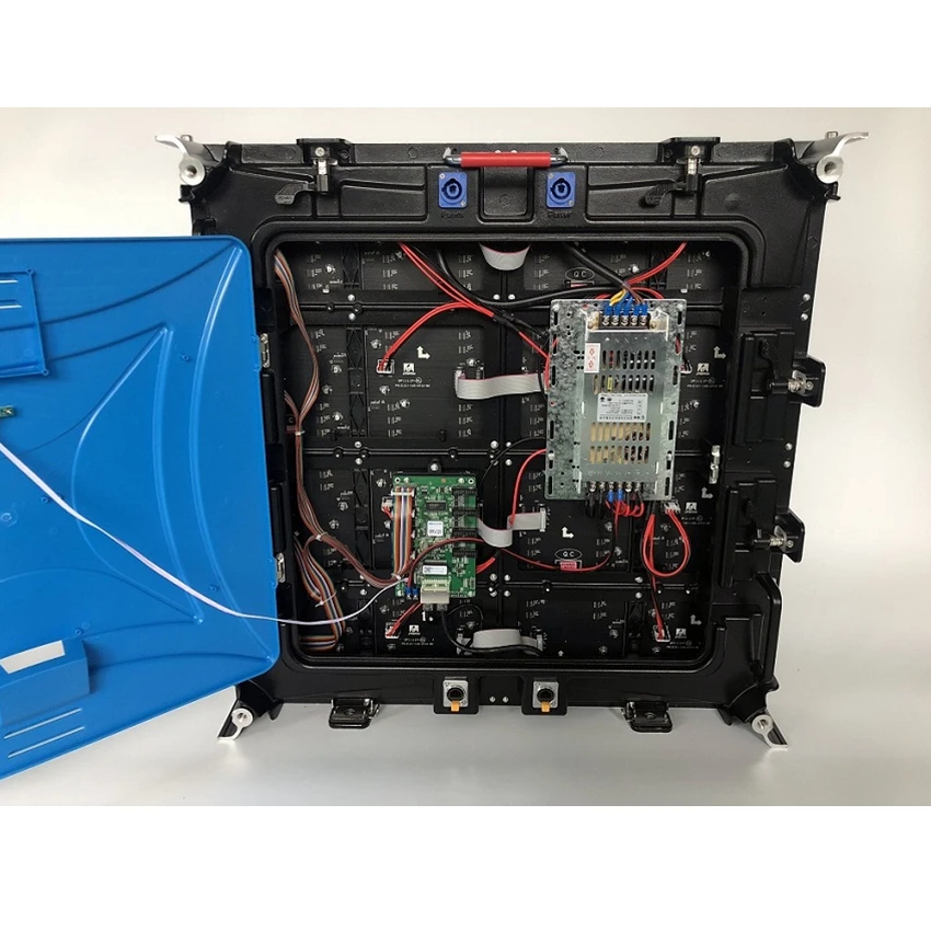 Светодиодный Дисплей Панель P4 Крытый Full HD Цвет SMD RGB 512*512 мм литья Aaluminum Кабинета