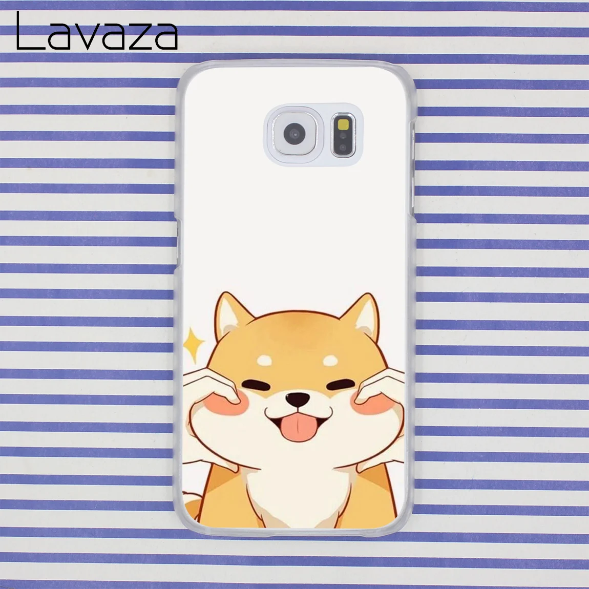 Lavaza Cartoon Welsh Corgi Hard shell Phone Case for Samsung Galaxy A3 A5 2015/2016/2017 and A6 A7 A8 A9 A6plus 2018 |