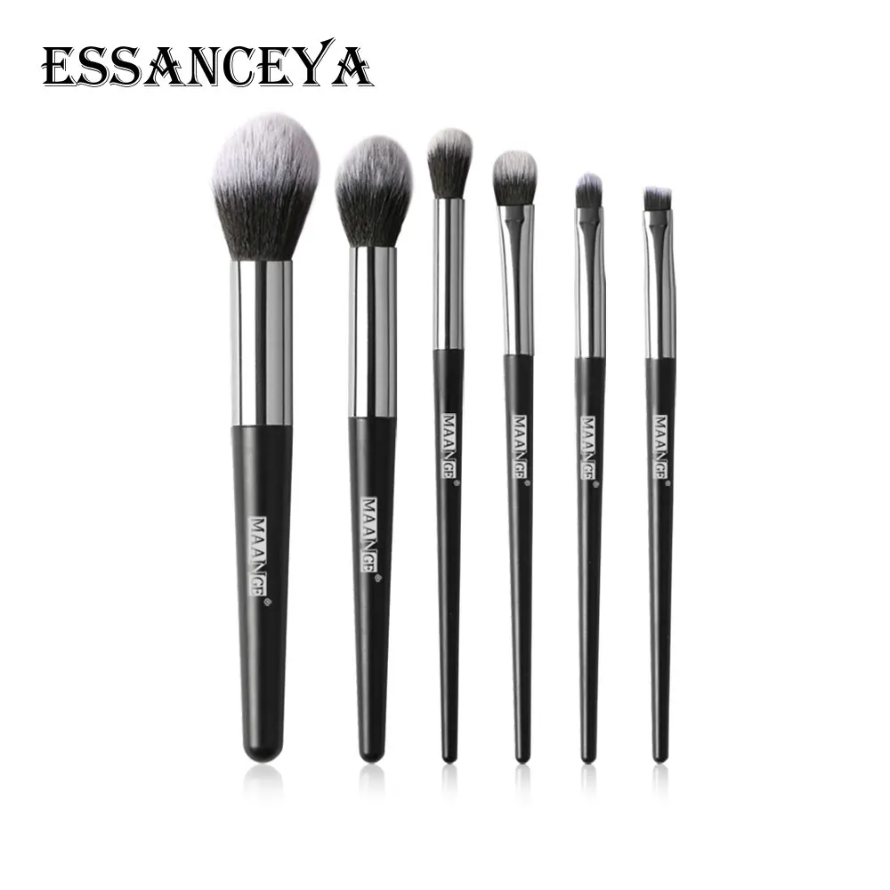 ESSANCEYA 6 шт./компл. Профессиональный набор кистей для макияжа Косметический с
