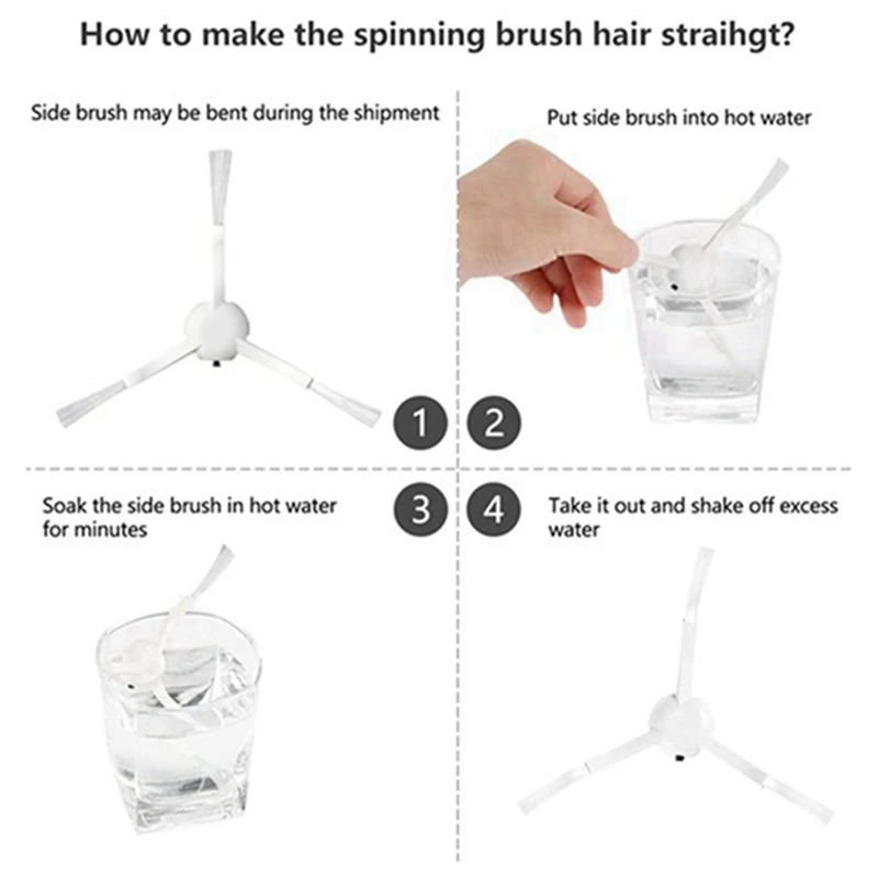 

Suitable for Xiaomi Mijia 1C Robot Vacuum Cleaner Hepa Filter Side Brush Accessories Parts Kits