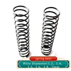 Диаметр проволоки 2 шт.: 1,2, 1,4, 1,5, 1,6, 1,8, 2 мм пружина Y-типа из стали с компрессионной пружиной длинная нажимная пружина Длина: 300 мм