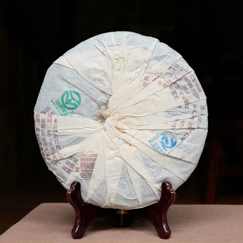 2007 год дали каншань Арбор круглый чай Тулин Феникс 855 Pu erh 400 г Puer Ripe Sheng| |