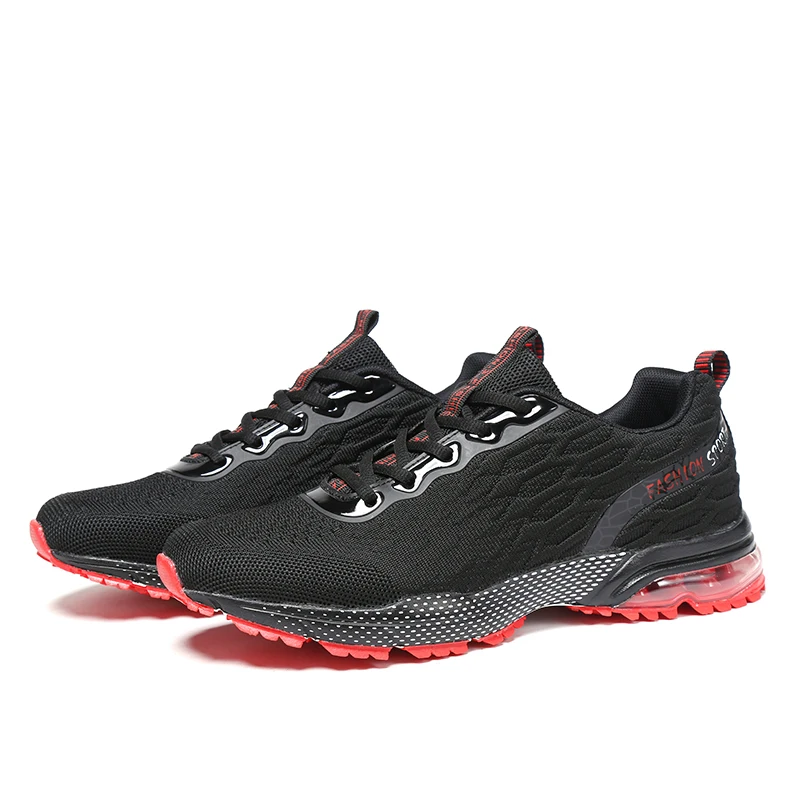 

Summer new men's shoes sports fashion casual running shoes flying woven breathable all-match air cushion sneakers