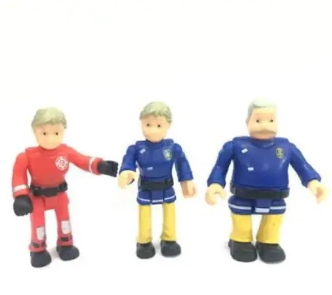 Аниме Пожарный Сэм фигурка игрушка Стил Пенни Норман пожарные ПВХ модель мини