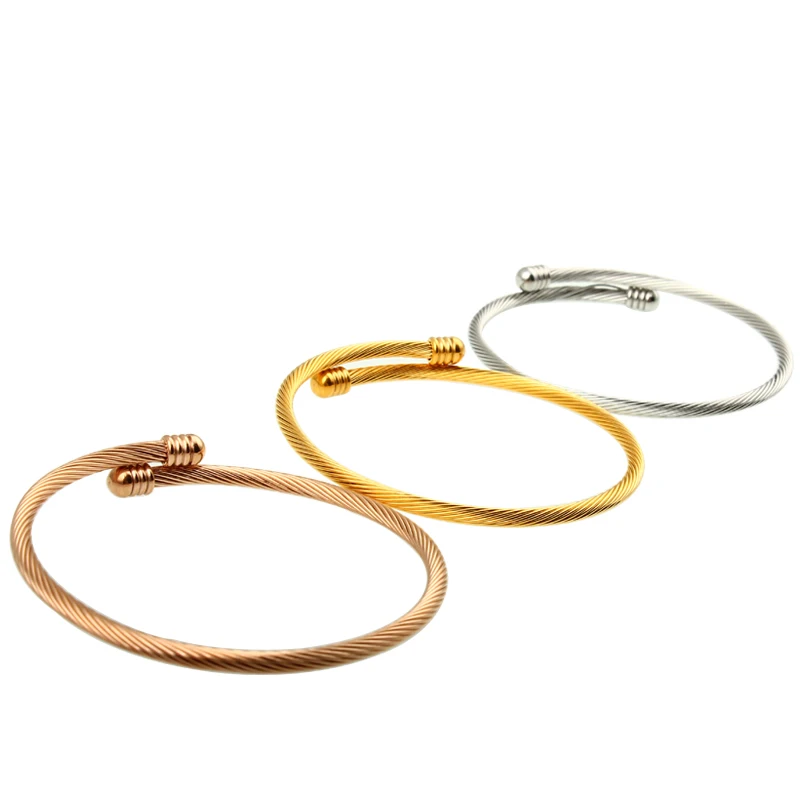 Женский браслет OUFEI из нержавеющей стали с подвеской для ногтей аксессуары