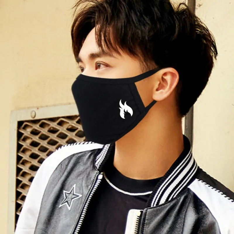 12 шт. хлопковая Пылезащитная маска с логотипом сделай сам | Аксессуары для одежды