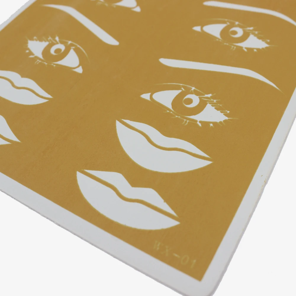 5/10 шт Резиновые Татуировки бровей губ тату практика кожи Профессиональный