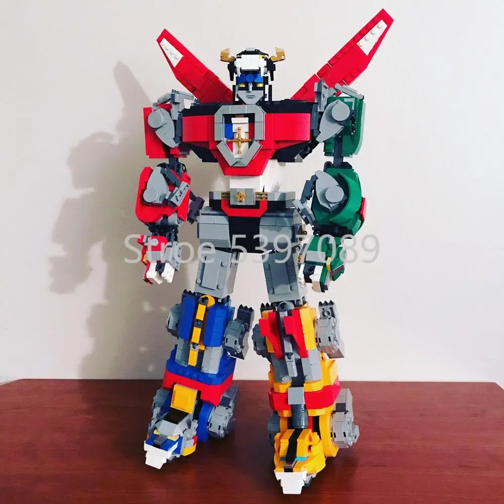 Строительные блоки 16057 в наличии совместимые с Legoinglys Ideas 21311 Voltron Defender of The Universe