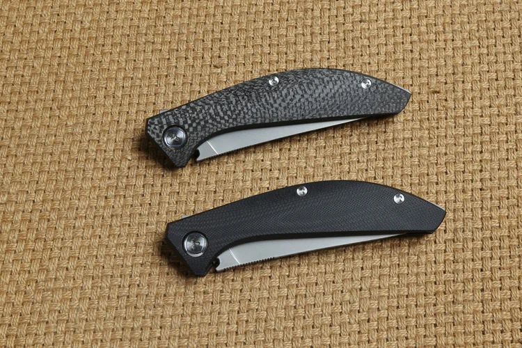 Складной нож Green thorn SIGMA Flipper M390 лезвие с шарикоподшипником из углеродного волокна