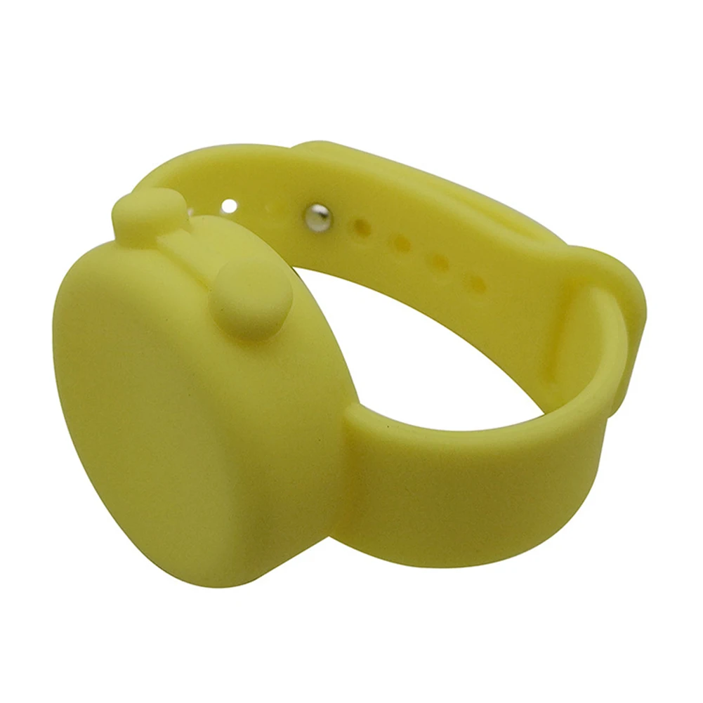 

Wristband Hand Dispenser Hand Sanitizer Dispensing Silica gel Portable Wearable Soap Dispenser with Squeeze Bottle