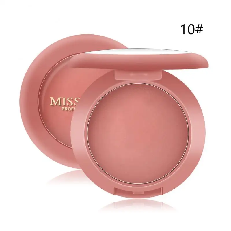 Miss Rose 12 оттенков лица запеченные для щек Румяна Палитра розовая минеральная
