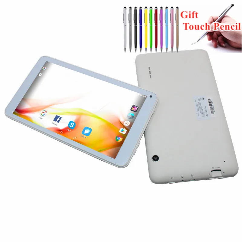 

Glavey 7 Inch Tablet PC 1GB+8GB Android6.0 Quad core Y700 RK3126 1024*600 pixes WIFI Dual camera white tablet