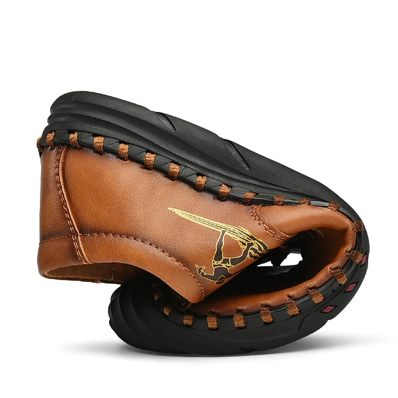 New Mens Shoes Casual Sneakers Men Soft Comfortable Walking Male Summer Hiking Fashion Outdoor Leather For | Обувь