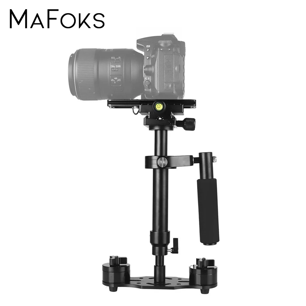 S40 Ручной Стабилизатор Steadycam 40 см Steadicam для Canon 5d3 60d 750d Nikon d90 d850 GoPro AEE DSLR видеокамеры
