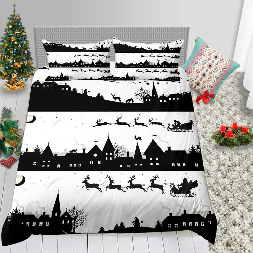 Thumпостельные принадлежности Рождественский комплект постельных
