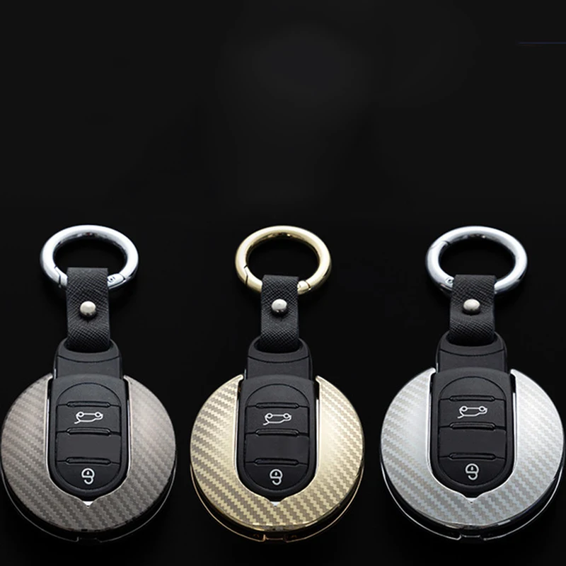 Чехол для автомобильных ключей металлический корпус цепи отделка кольцо