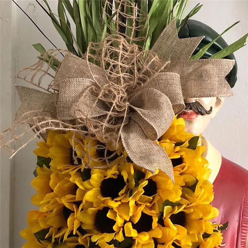 Новая полоя пеньковая лента в подарок украшение для садоводства плетеная