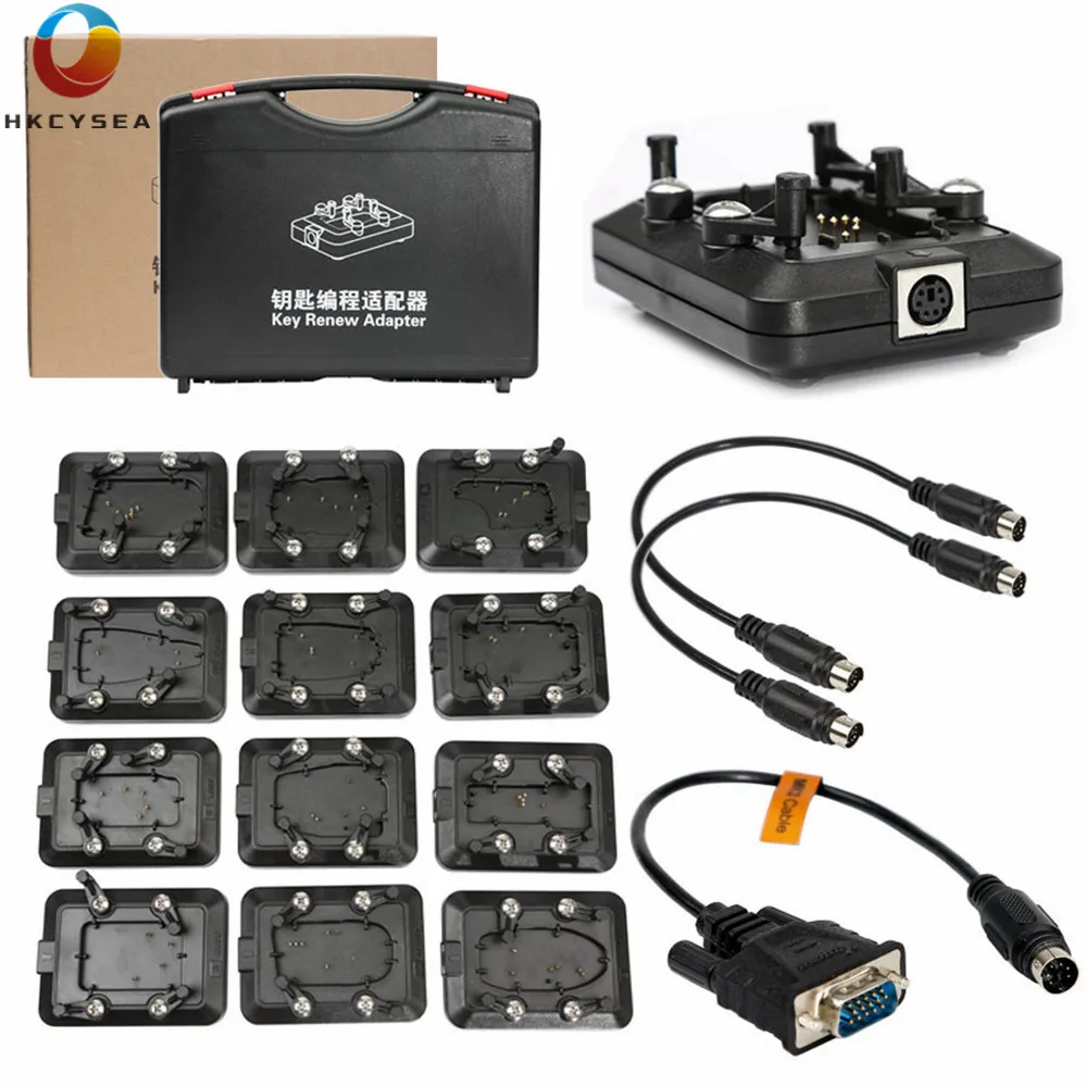 Оригинальный ключ Xhorse VVDI инструмент обновленный адаптер полный комплект 12 шт. 1-12