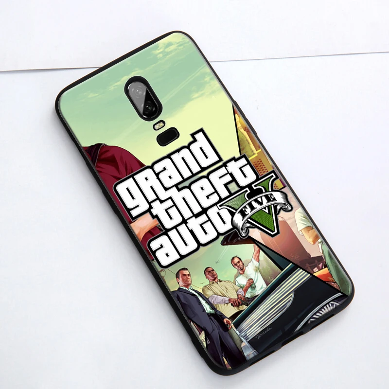 YIMAOC GTA 5 Grand Theft Auto V Мягкий чехол для Oneplus One Plus 7 pro 6 6t 5t силиконовый |