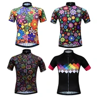 womens cycling jersey breathable short sleeve summer bicycle jersey new pro team maillot ciclismo quick dry bike wear shirts