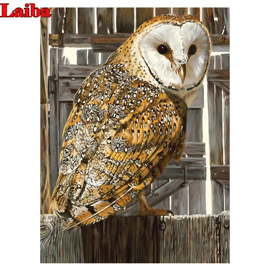 

5d Diamond Painting Owl art Diamond Embroidery Beautiful Craft Painting Mosaic Gift Animal Diamond Wall Arts home Decor