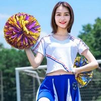 32cm game pom poms double hole handle cheerleading cheering ball sports match vocal dance party concert decor club supplies