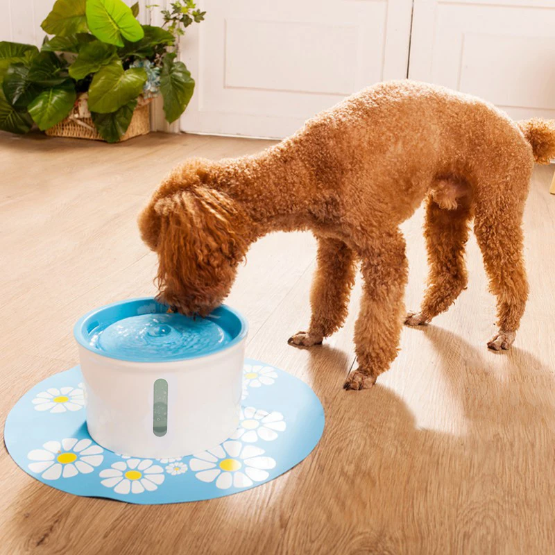 

Pet Cat Cyclic Water Feeder Circular Water Dispenser Automatic Pet Water Healthy Hygienic Drinking Fountain Bowl For Dogs Cats