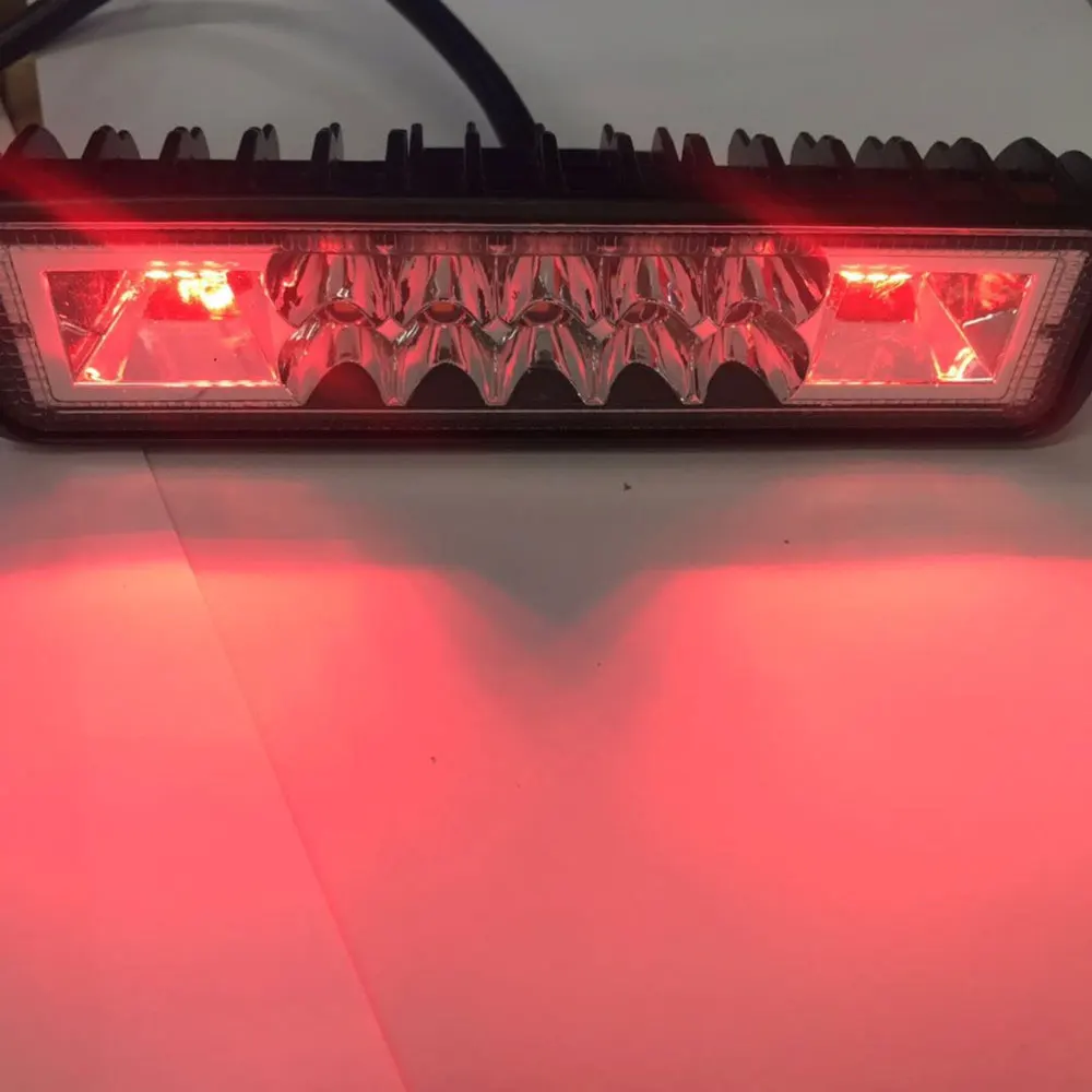 Signal Light Motorcycle Truck Trailer Strobe Flash Work LED Bar 48W For Off-road 4x4 ATV JEEP SUV Car Accessories 12V O21 | Автомобили и