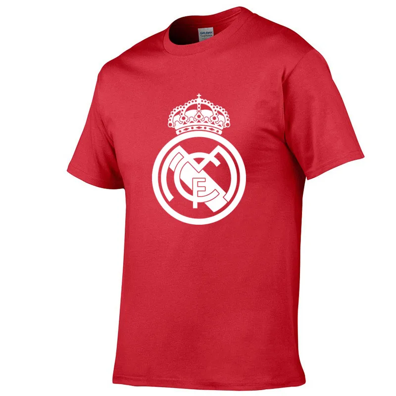 

Real-Madrid t shirt Harajuku shirt Men Casual O-neck short sleeves t-shirt Fashion Cotton tshirt funny top tee camisetas hombre