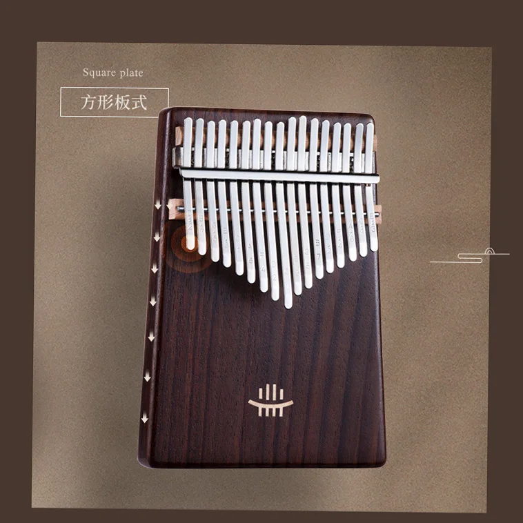 Высококачественная тарелка типа B hlру Kalimba для начинающих 17 клавиш ноты тон