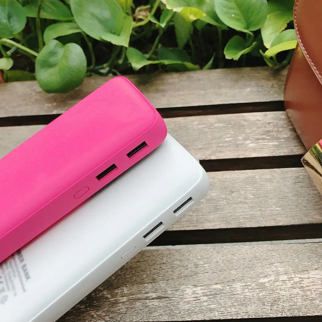 Power Bank 20000mAh портативный зарядный внешний аккумулятор для Xiaomi Mi 9 8 iPhone samsung S9 |