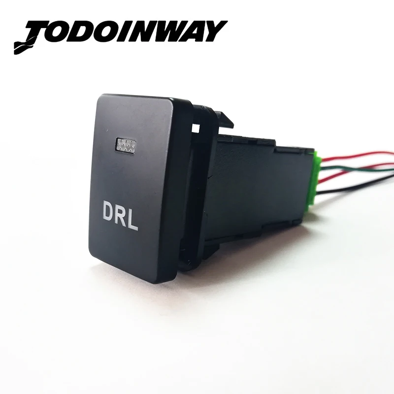 Автомобильный переключатель DRL для дневных ходовых огней кнопка переключателя