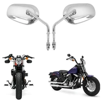 2 pcs retro motorcycle rearview mirrors motocross rear view mirror back side mirror for xl 883 touring road king bobber chopper