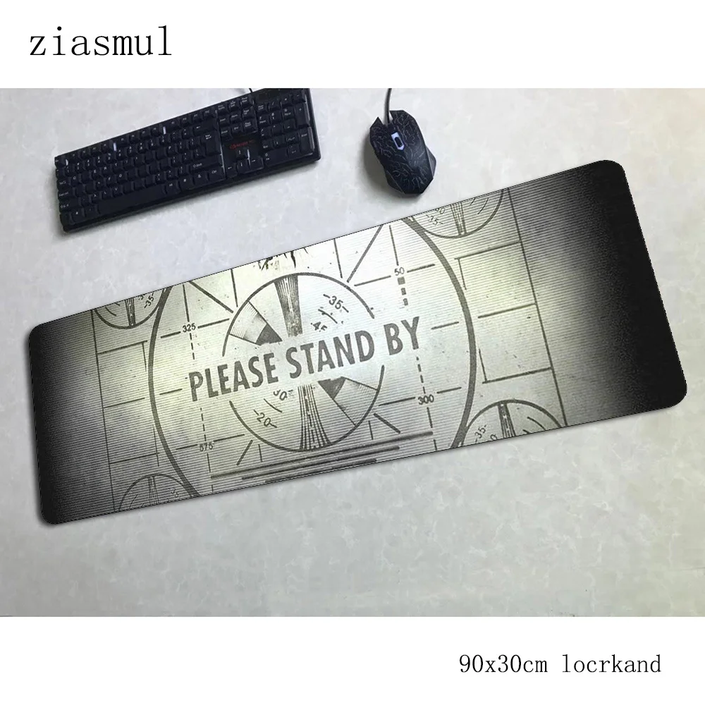 Фоллаут коврик для мыши геймер запястий 90x30 см ноутбук с алюминиевым корпусом
