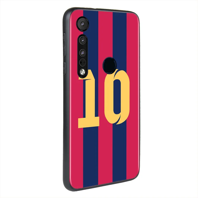 

Football Number 10 For Motorola Edge G Stylus 5G G8 G9 Play Power Lite One Huper Marco Fusion Plus Phone Case