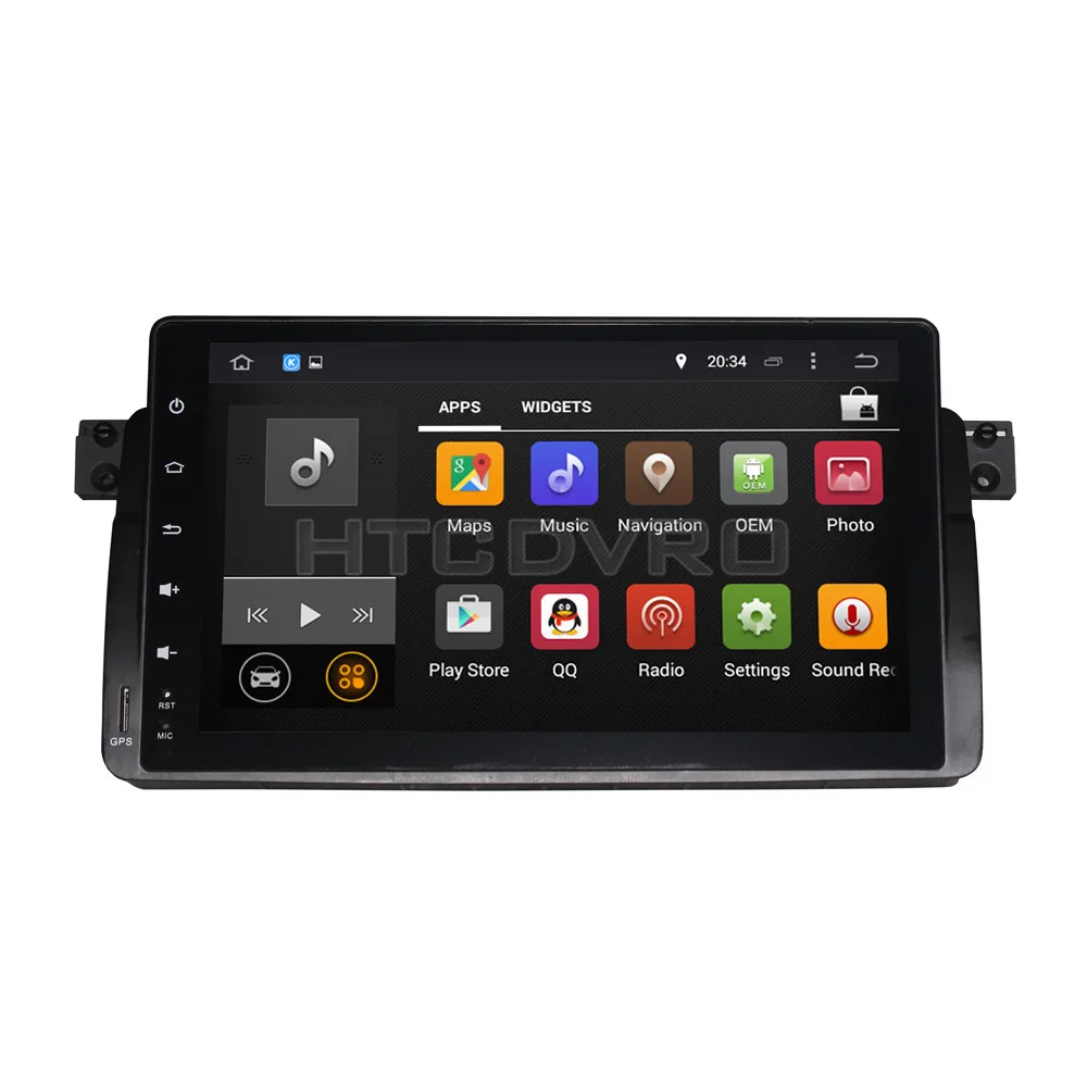 YMODVHT 9 дюймов 4G Восьмиядерный Android 0 7 1 автомобильный dvd плеер для BMW E46 1998 2005 M3 3 серии