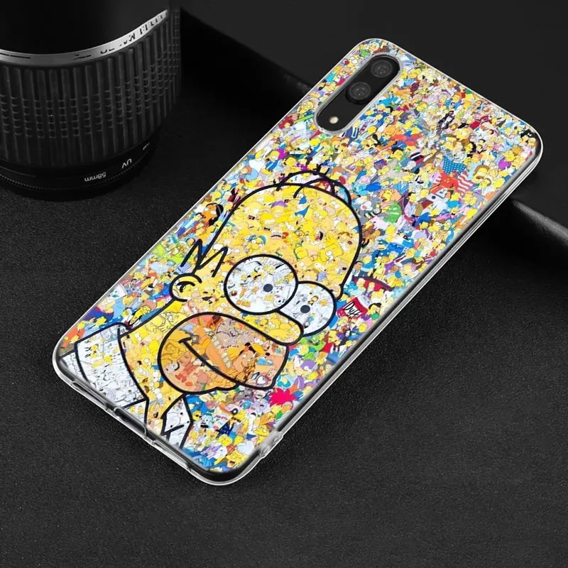 007 Забавный Симпсон Мягкий силиконовый чехол для телефона huawei P30 P20 Pro P10 P9 P8 Lite P Smart Z Plus NOVA 3 3i 5i 5 5Pro чехол - Цвет: 007