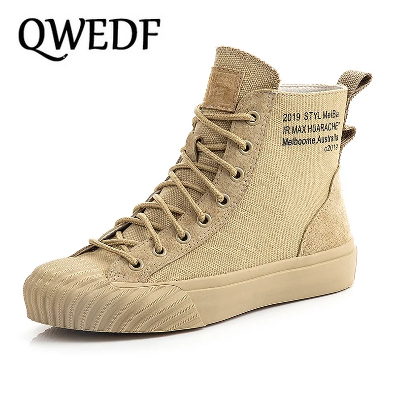 

QWEDF, 2019 оригинальная Вулканизированная обувь, Классические Легкие кроссовки с высоким верхом, женские кроссовки, X10-32