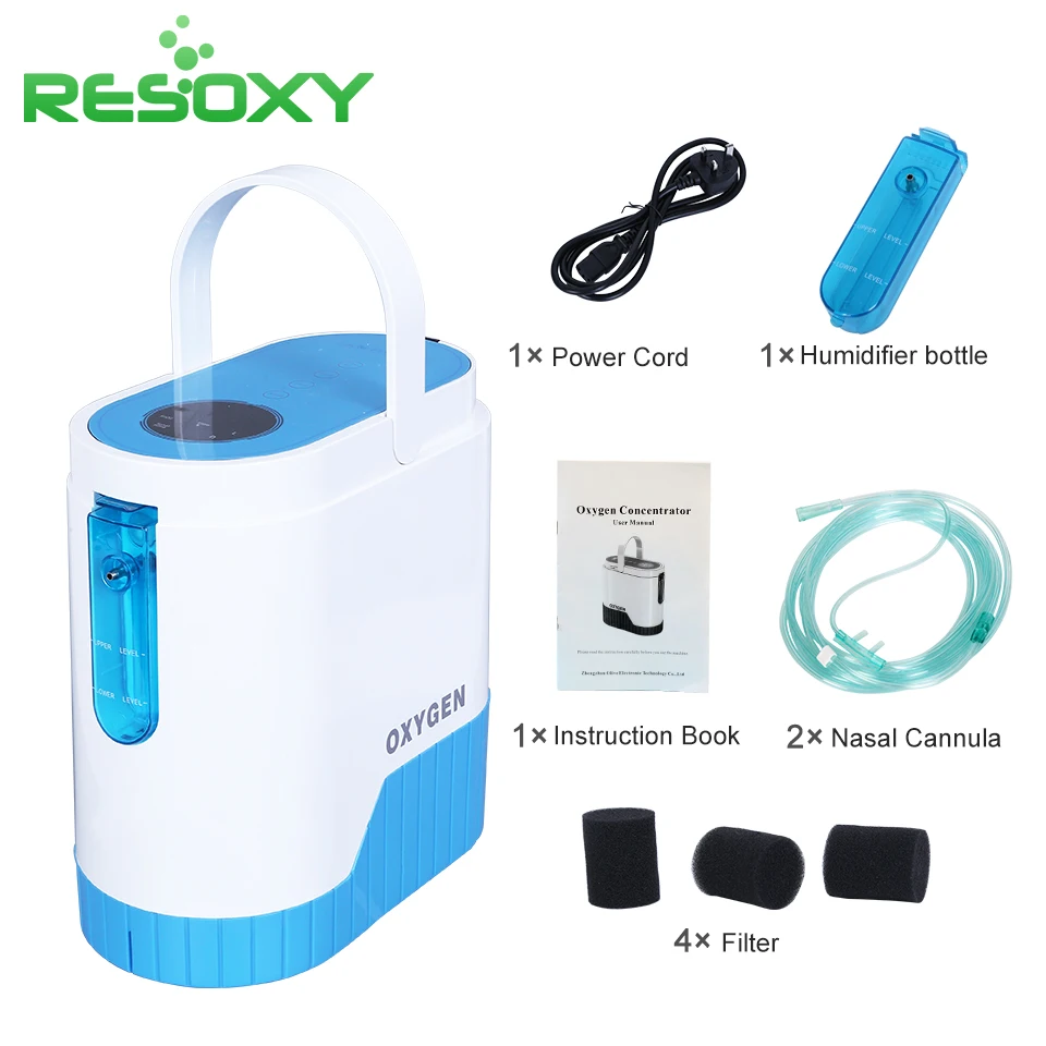 

Medical Mini Oxygen Concentrator 1-5l Home Portable Oxygen Concentrator For Old People/pregnant Women, Patients With Dyspnea