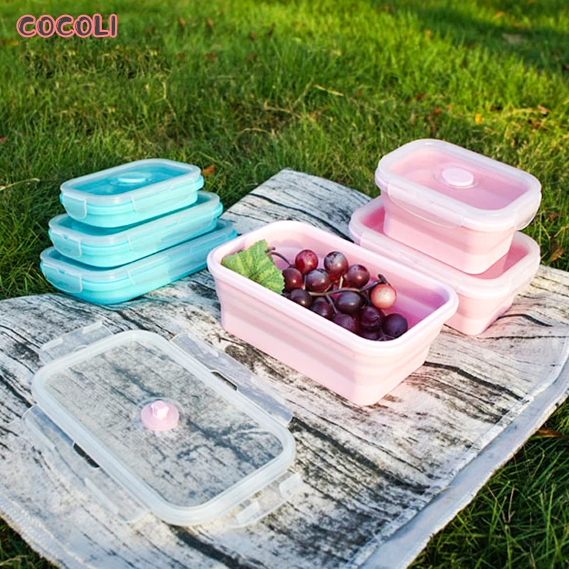 Силиконовая коробка для хранения еды | Дом и сад