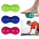 Фитнес-мяч для массажа для йоги в форме арахиса из ПВХ, массажер для рук и ног, расслабляющий мышцы