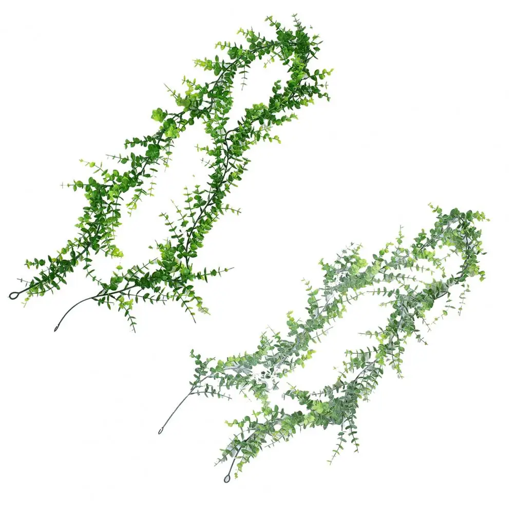 

180cm Vivid Artificial Hanging Leaf Garland Plant Vine Leaves for Home Wedding Party Bathroom Garden Decoration