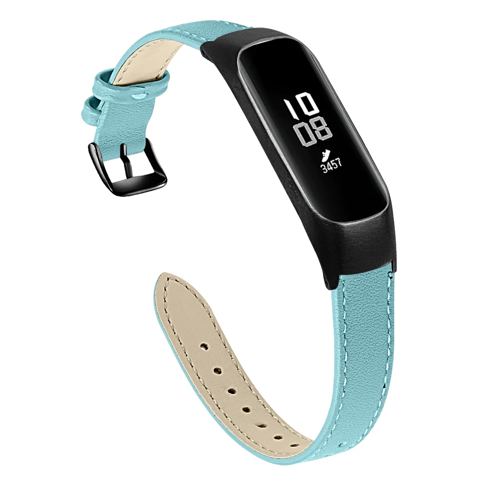 Подлинный классический кожаный ремешок для samsung galaxy fit-e SM-R375 ремешок с чехлом с пряжкой Шестерня классические ремешки бизнес-часы