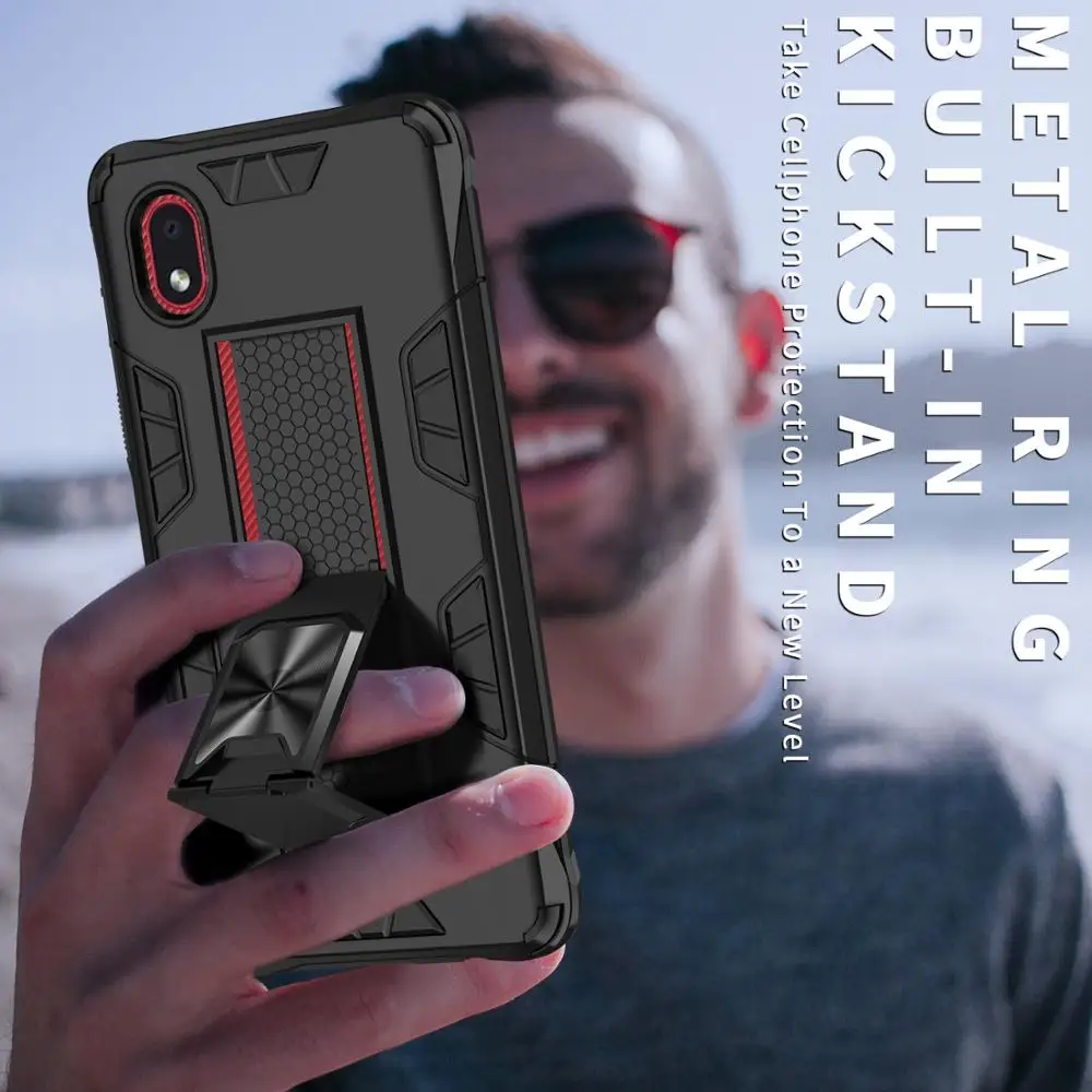 

Stealth bracket Cases for Samsung Galaxy S8 S9 S10 S20 Note8 Note9 Note10 Plus Note 20 Ultra J2 Core J260 Back Case Cover Shell