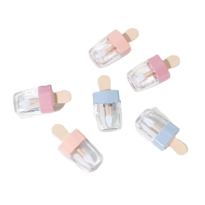 Ледяной блеск для губ трубка 8 мл прозрачный пустой Упаковка Косметический