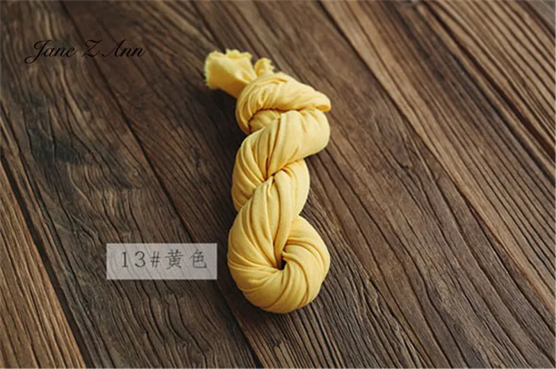 Tela envuelta de color s&oacute;lido, el&aacute;stica, suave, 27 colores, para fotos de beb&eacute;s, accesorios de fotograf&iacute;a para reci&eacute;n nacidos, 40x130cm-5
