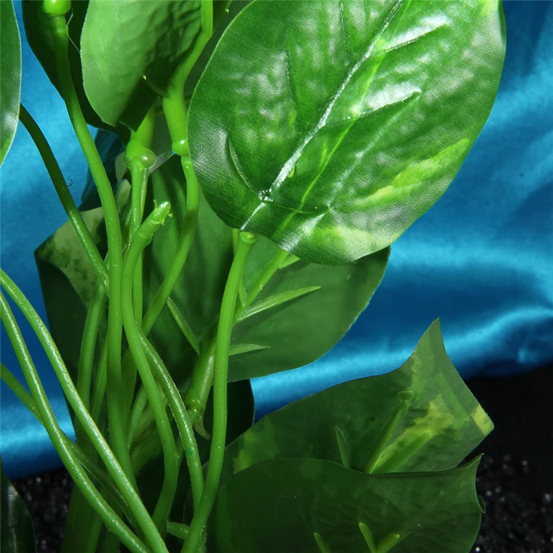 28 см искусственные растения для аквариума аквариумные реальный вид аквариум